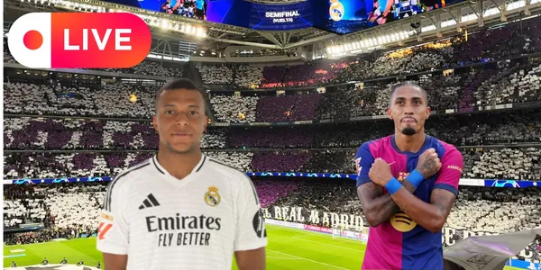 Mbappé y Raphinha en el Bernabéu/ FOTO: LaLiga
