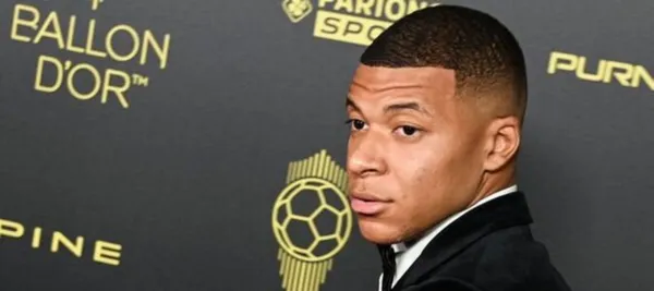 Mbappe's ranking was revealed at the Ballon d'Or gala showing he's still far away in his journey to becoming the best player in the world