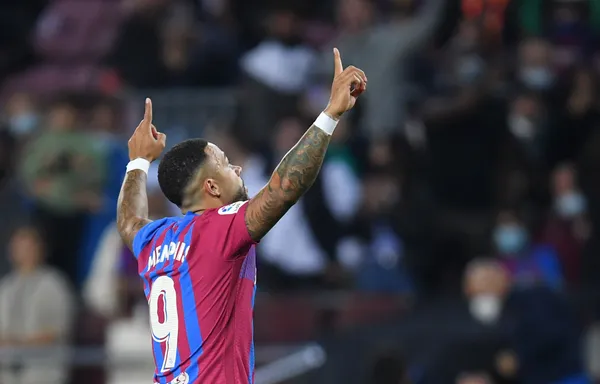 Memphis Depay scored the first goal for Barcelona after the departure of Ronald Koeman but it could only earn Barcelona a draw.