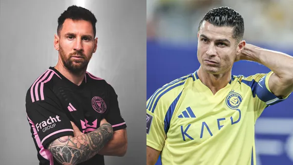 Messi and Cristiano Ronaldo
