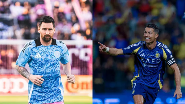 Messi and Cristiano Ronaldo