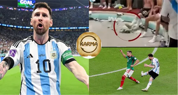 Messi generated controversy for stepping on the shirt, now, from the sporting side, where it really hurts the 10, now comes the karma