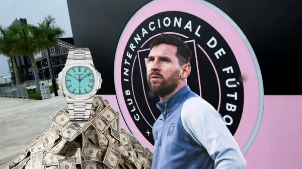 Messi spent a fortune.