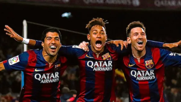 Messi, Suárez and Neymar