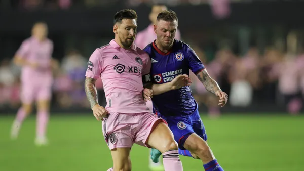 Messi vs Rotondi | Photo: @LeaguesCup