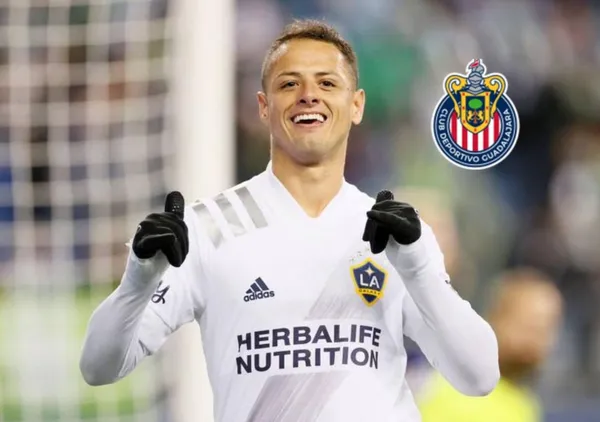 Mexican striker Javier Hernandez gives Chivas the slightest news; but Amaury Vergara worries