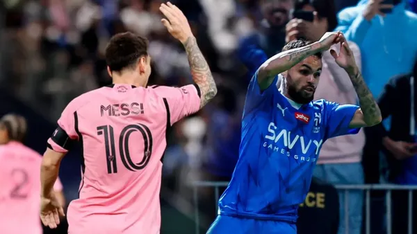 Michel, the forward who rubbed shoulders with crime in Brazil and now celebrates CR against Messi.