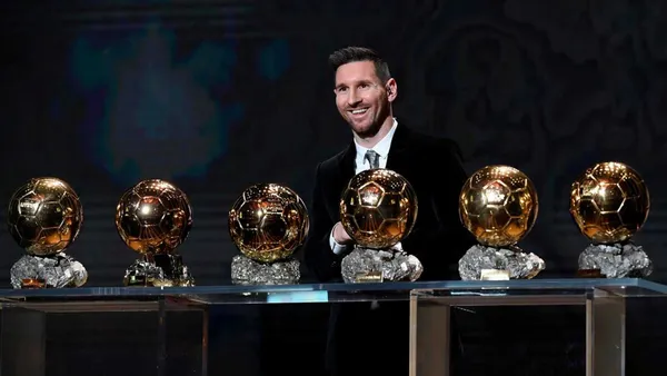 Most consecutive wins, most Ballon d'Or, highest first position percentage and lots of other records of Lionel Messi's seventh Ballon d'Or.