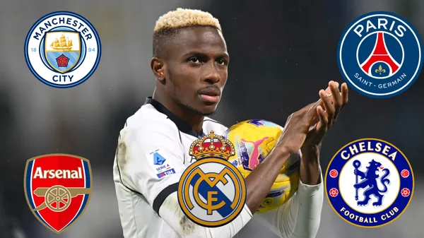 Napoli president talked about Osimhen potentially leaving Napoli this season.