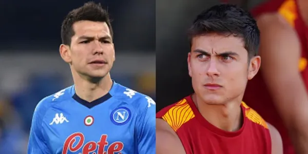 Napoli-Roma duel sparked sparks and a clash between Hirving Lozano and Paulo Dybala