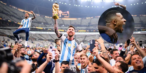 Nasser Al-Khelaïfi surrendered at the feet of the captain of the Argentine team after winning the World Cup