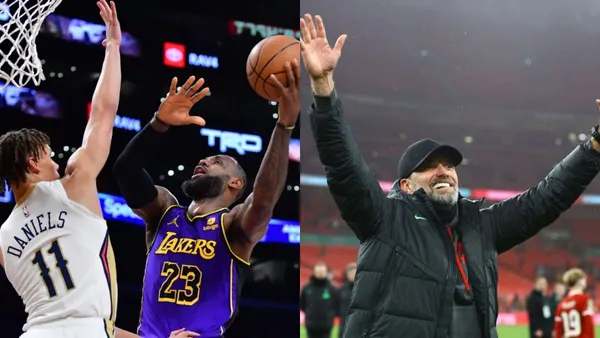 NBA player took the time to congratulate Liverpool for winning the EFL Cup Final.