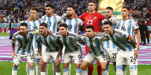 Next Tuesday the semifinals will be played and there you will be able to observe a very particular detail of the albiceleste.