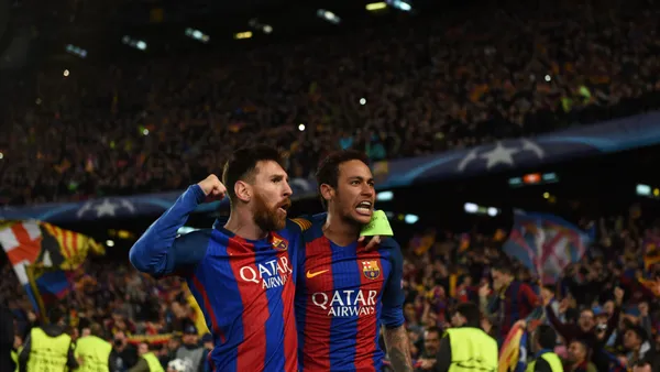 Neymar and Messi