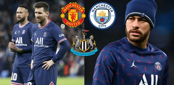 Neymar is with a foot and a half outside PSG and his future remains to be defined