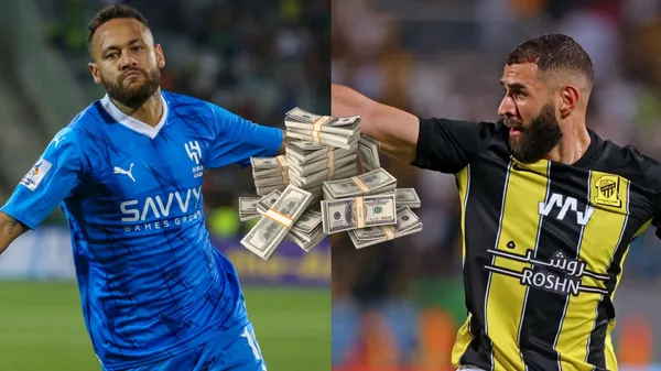 Neymar Jr and Karim Benzema joined the Saudi Pro League last summer.