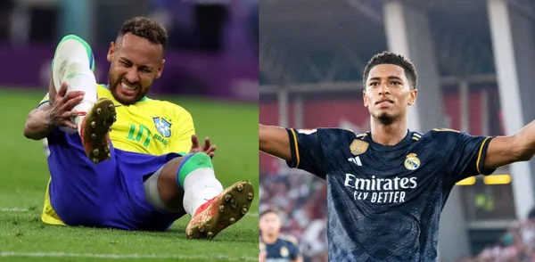 Neymar Jr earns more money while injured, than Bellingham being fit.