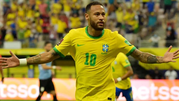 Neymar Jr moved another step closer to Pele's record of most international goals for Brazil, see how many goals left for Neymar to break it.