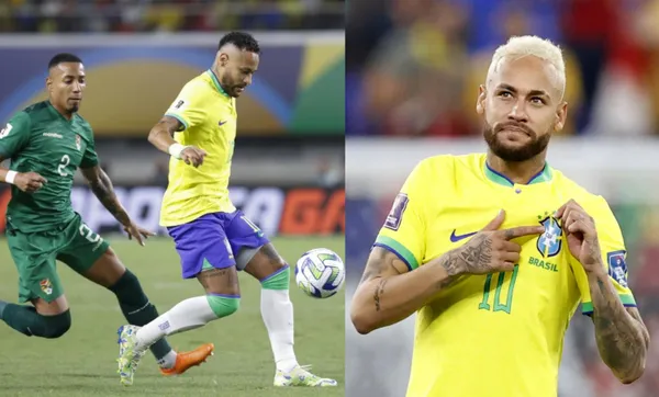 Neymar Jr skills show vs Bolivia