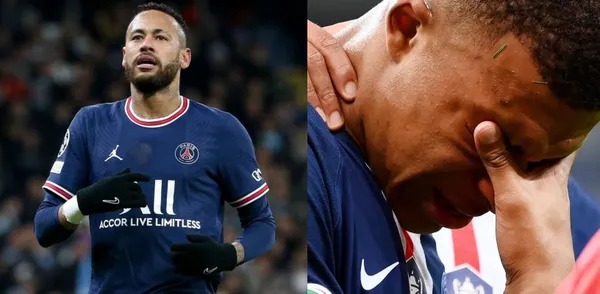 Neymar Jr will miss the second leg against Bayern Munich.