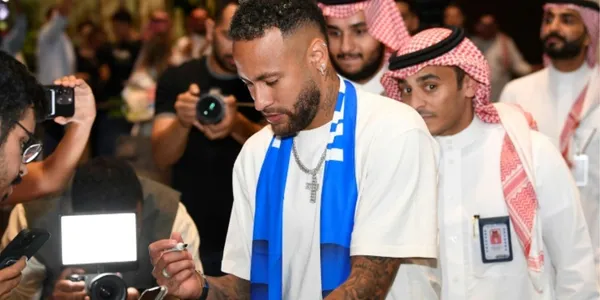 Neymar made it to Saudi Arabia after 6 years in France