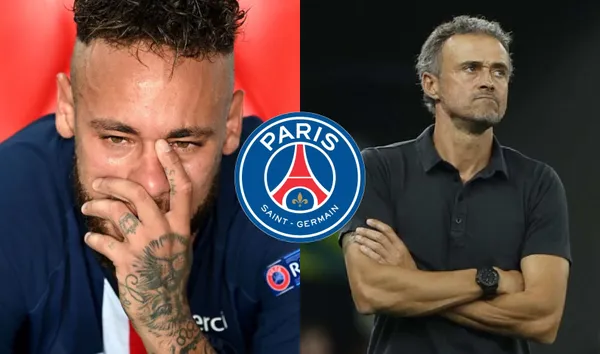 Neymar returned to training with PSG and Luis Enrique made that decision