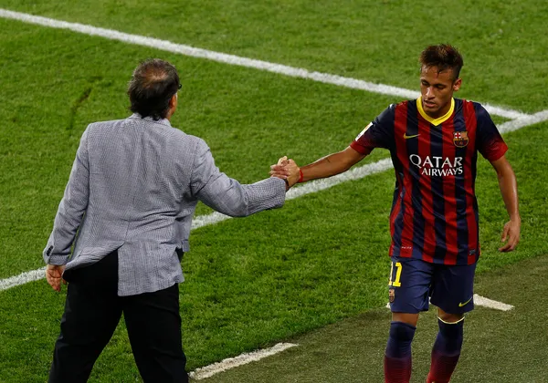 Neymar was coached by Martino in FC Barcelona.