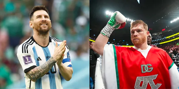 No longer El Canelo, meet the new nickname given to Álvarez by internet users because of Messi
