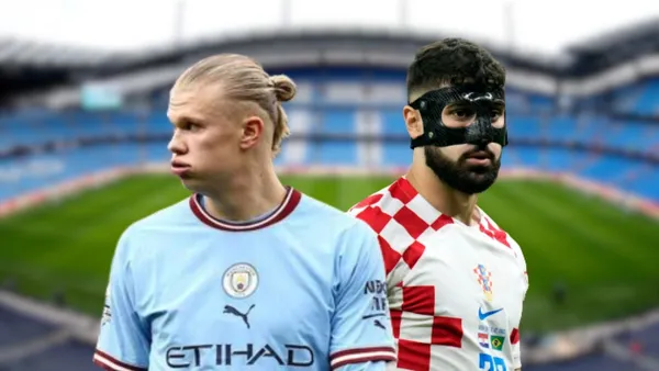 Norwegian striker's reaction to Manchester City's decision to pay 100 million for defender