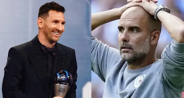 Not even Pep could believe it, Guardiola's reaction when Messi won The Best