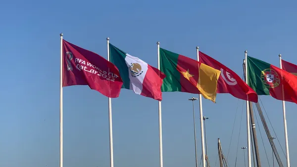 Now that El Tri's qualification for the FIFA World Cup has been confirmed, its flag is flying with those of the other qualified national teams.