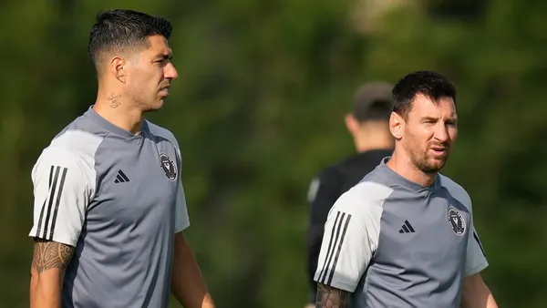 Now with Inter Miami but the Uruguayan got angry with Messi after the welcome he had.