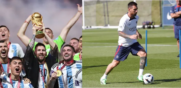 On social networks, the fans of his club lost patience and went against the Argentine national team