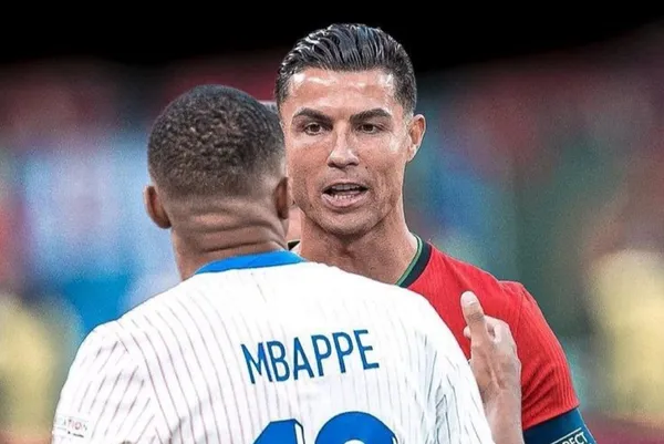 One of Cristiano Ronaldo's sons constantly challenges him saying that the Frenchman is better than him