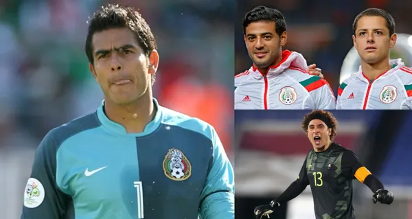 Oswaldo Sanchez confessed the issue of Guillermo Ochoa's grid, which he experienced at the time and why this could be a factor in the veto of Vela and Chicharito.