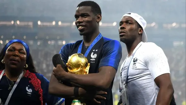 Paul and Mathias Pogba