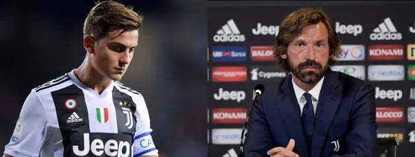 Paulo Dybala is not living his best moment in Juventus and Pirlo had to explain the reason for the Argentine's anger.