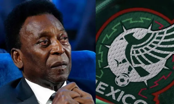 Pelé recognized only one player as Mexico's best goalkeeper, and even shared a moment and a plaque.