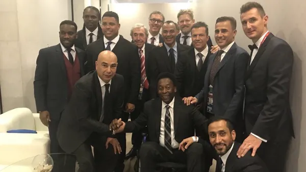 Pele was the best in the world but today he can barely walk because of a problem with his feet.