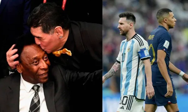 Pele's last message, in which he curiously compares Messi, Maradona and Mbappe, has been revealed