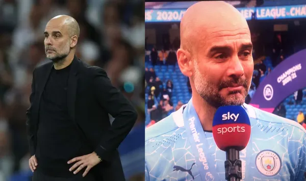Pep Guardiola and the player he surprisingly made cry