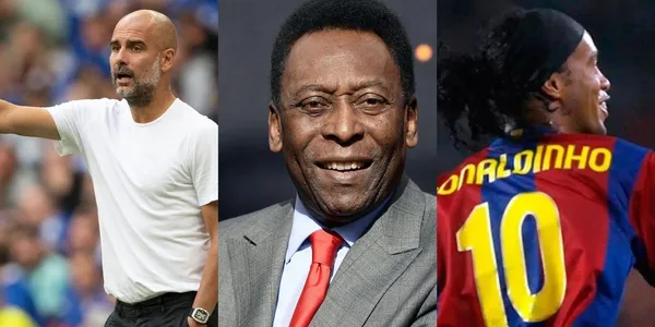 Pep Guardiola chose the best Brazilian player in history