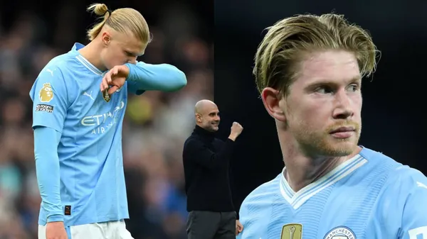 Pep Guardiola did not mention Haaland or De Bruyne as the best player in the league.