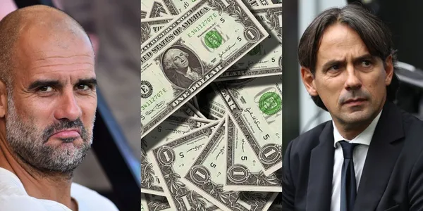 Pep Guardiola earned 22 million euros at City, while Inzaghi receives this amount at Inter Milan