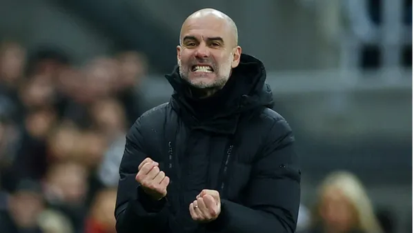 Pep Guardiola enjoyed the Newcastle win as they climb up the Premier League table.