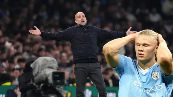 Pep Guardiola, Erling Haaland Photo: BBC, GOAL