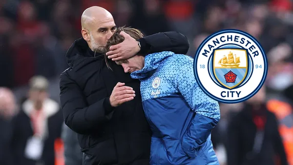 Pep Guardiola, Kevin De Bruyne Photo: Eurosport