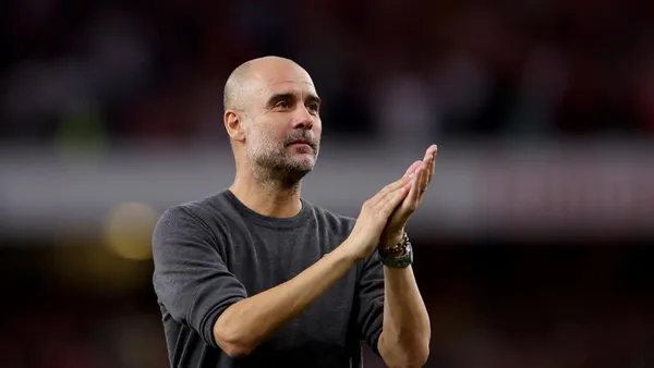 Pep Guardiola Photo: BBC