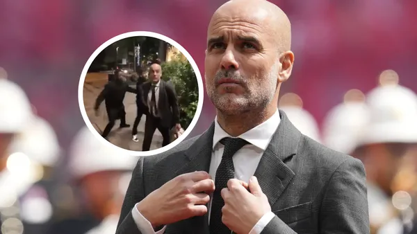 Pep Guardiola Photo: BBC, X Capture