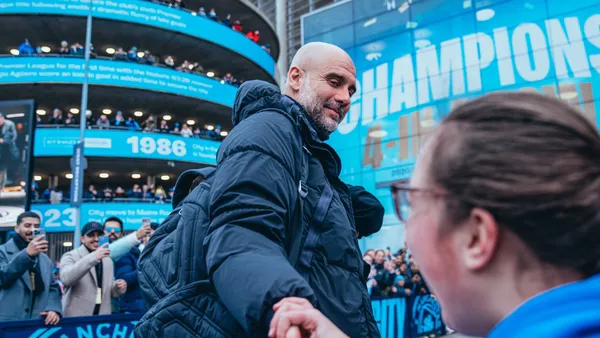 Pep Guardiola Photo: Man City